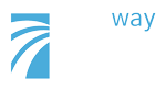 Gateway Friends's Care logo in blue and white